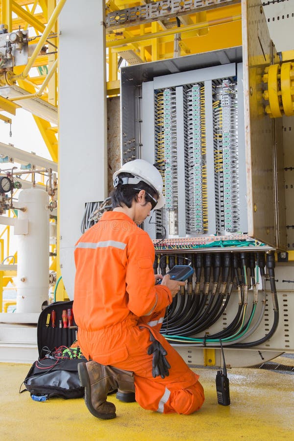 Electrical and Instrument Technician Maintenance Electric System at