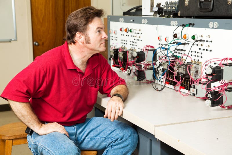 Electrical Engineering Class Stock Image Image of drawing, electrical