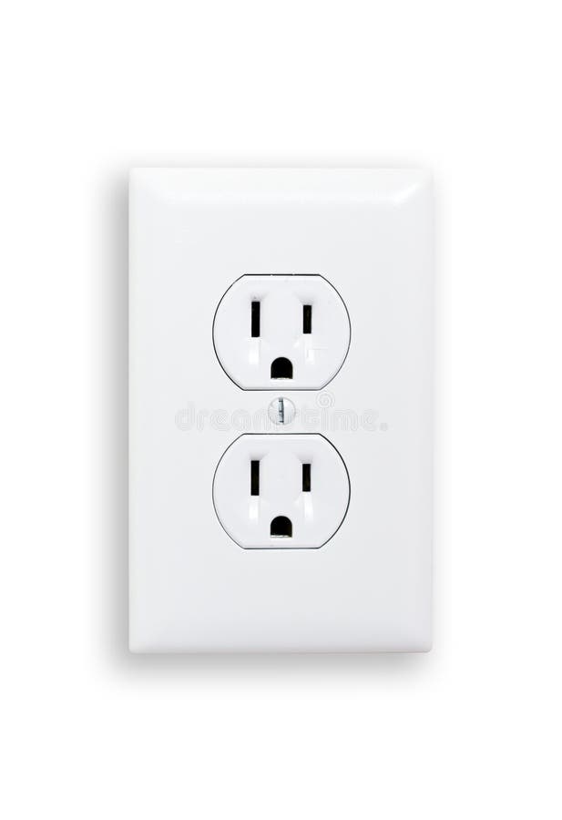 Thailand Electrical Outlet Isolated Stock Image Image of generation