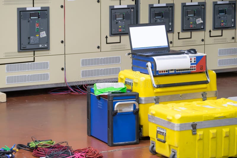 Electrical Testing Equipment Stock Image Image of multimeter, factory