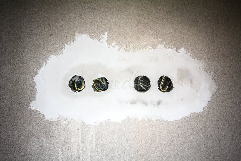 Electrical wall sockets stock image. Image of cord, 36607205