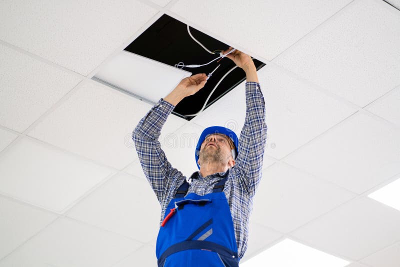 installing led light in kitchen ceiling