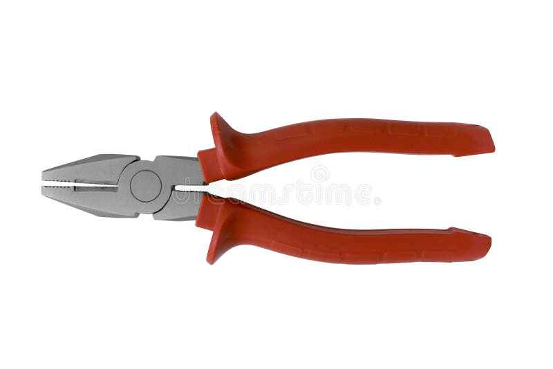 Electrician pliers stock photo. Image of industrial, nedle 866336