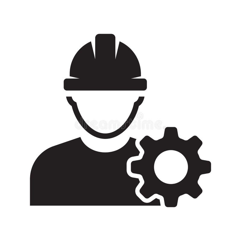 Electrician Technician Engineer Avatar Icon Construction Builder