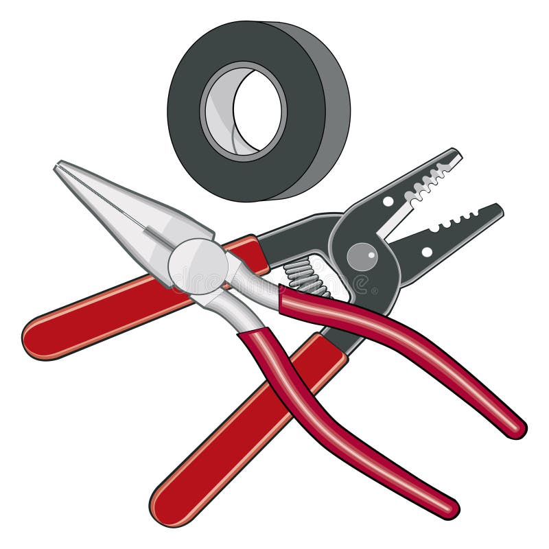 Electrician Tools Logo