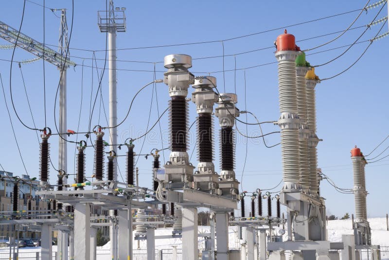 Electricity for a city stock photo. Image of steel, generation 14747958