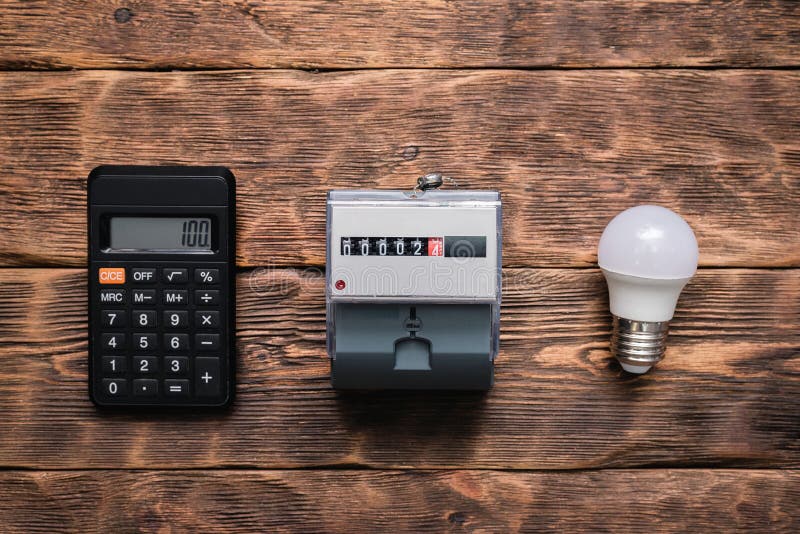 Electricity costs stock image. Image of electricity 205908867
