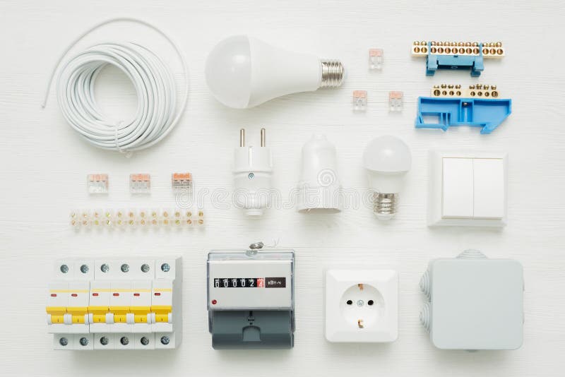 Car electrical accessories stock image. Image of business 175728591