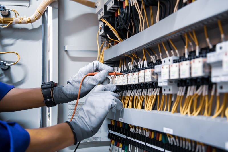 Electricity and Electrical Maintenance Service, Engineer Hand Holding