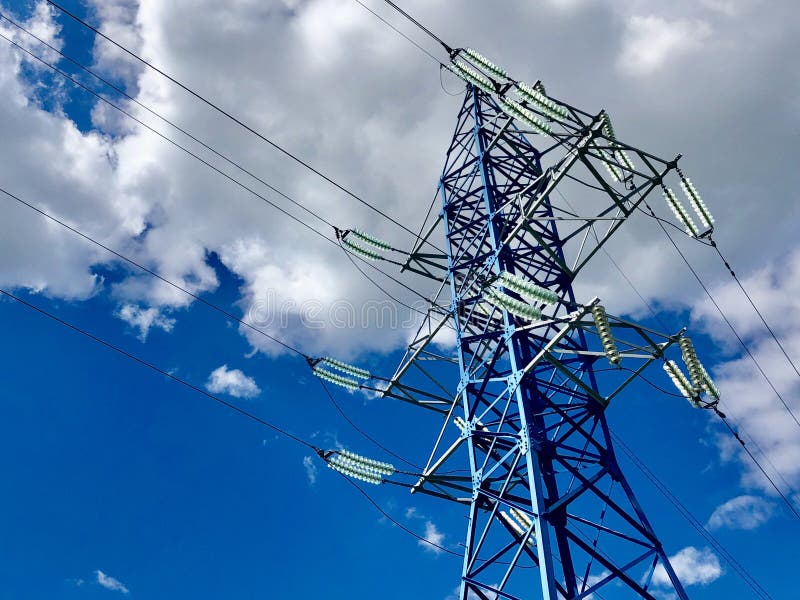 Electricity Powerline Network Stock Photo Image of high, equipment