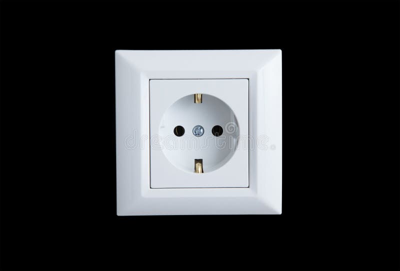 Electricity socket royalty free stock photography