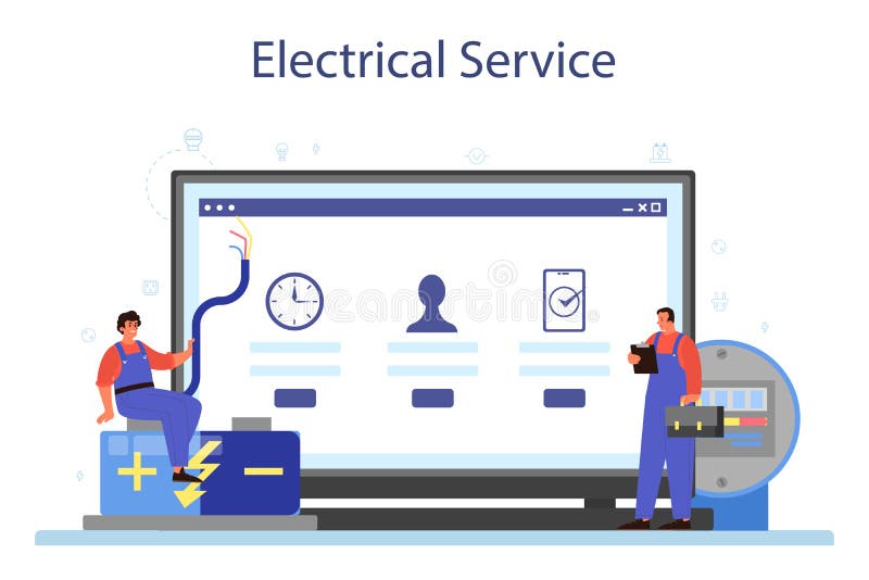 Electricity Works Service Online Service or Platform. Professional