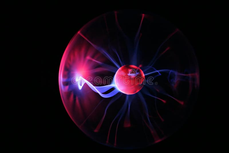 Electro Ball stock photo. Image of negative, techno, electric 1013604