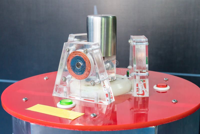 Electrochemistry Machine on White Background. Stock Photo Image of