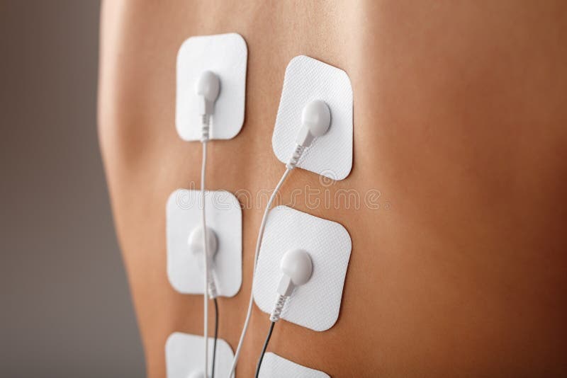 https://thumbs.dreamstime.com/b/electrode-stimulating-massage-spine-home-electrode-stimulating-massage-spine-home-medical-procedure-muscle-206908339.jpg