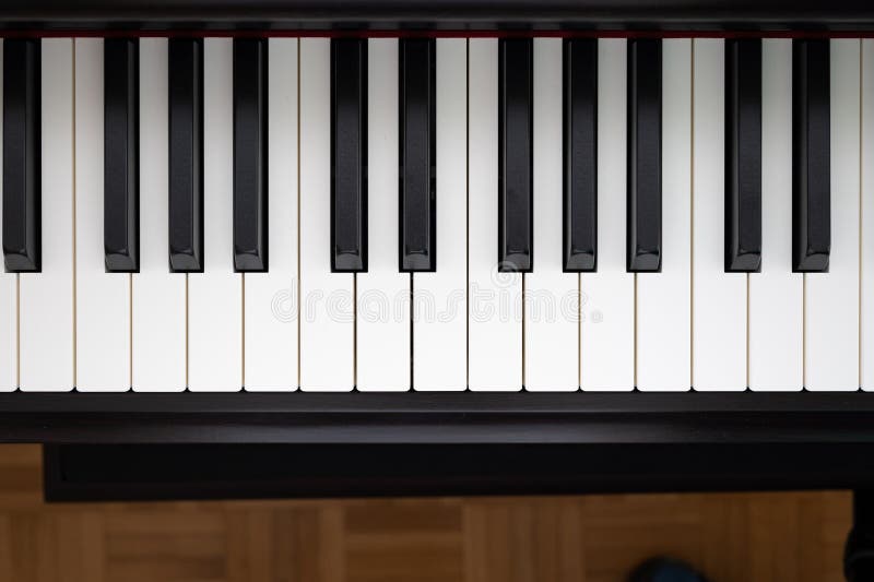 Electronic or Acoustic Piano Keys, No People Stock Image Image of
