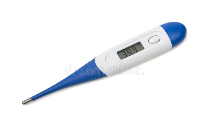 Electronic Body Thermometer Stock Photo Image of clinic, symptoms