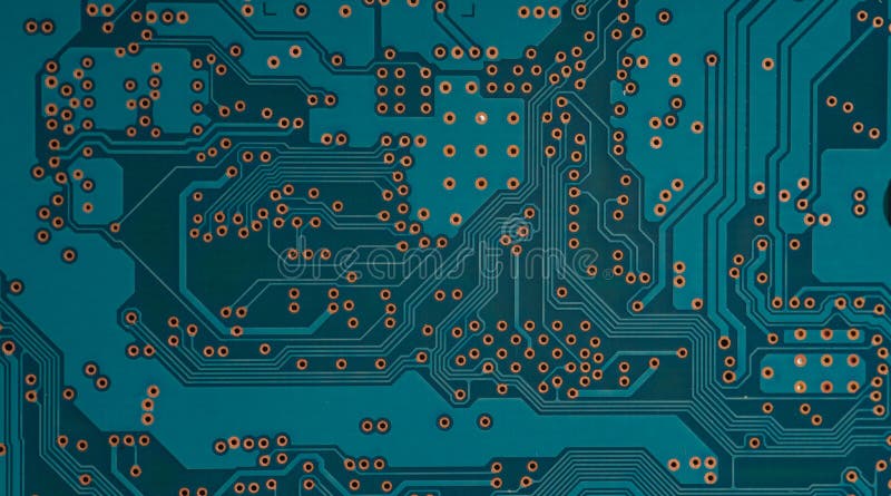 Electronic circuit board close up stock photos Electronic circuit board close up stock photos