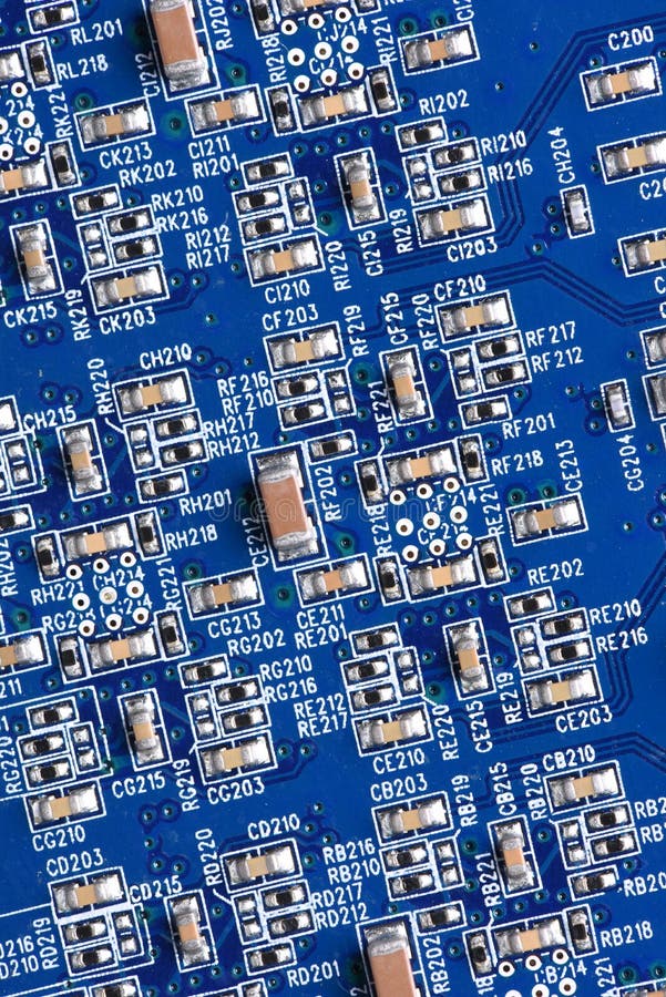 Electronic Circuit Board Closeup Stock Photo Image of invention