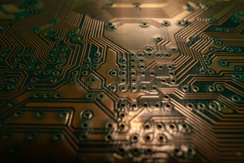 Electronic Circuit Board Technology Background. Electronic Plate