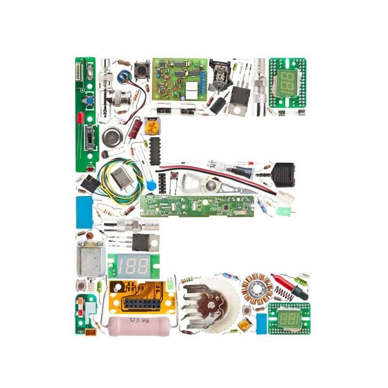 Electronic components letter