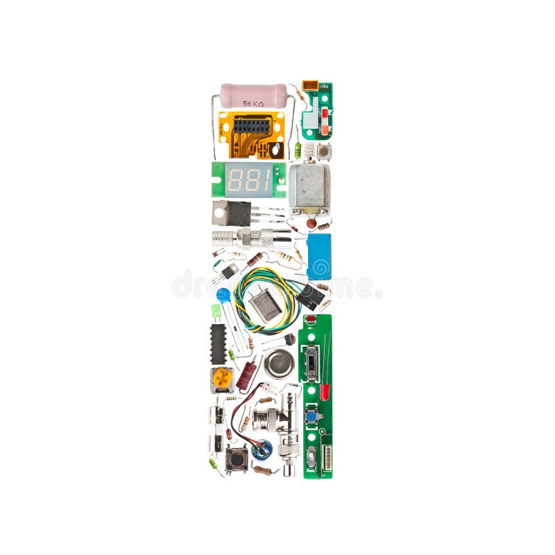 Electronic components letter