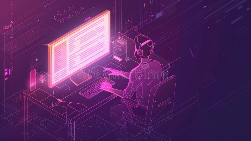 An electronic conversion of handwritten script or image data into machine encoded text. Computer technologies concept royalty free stock photography
