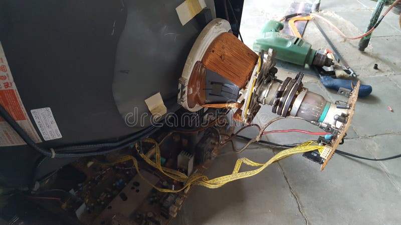 Electronic Device is Being Repaired Stock Image Circuit Diagram