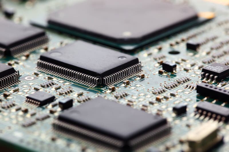 Electronic Circuit Board Semiconductor and Motherboard Hardware Stock