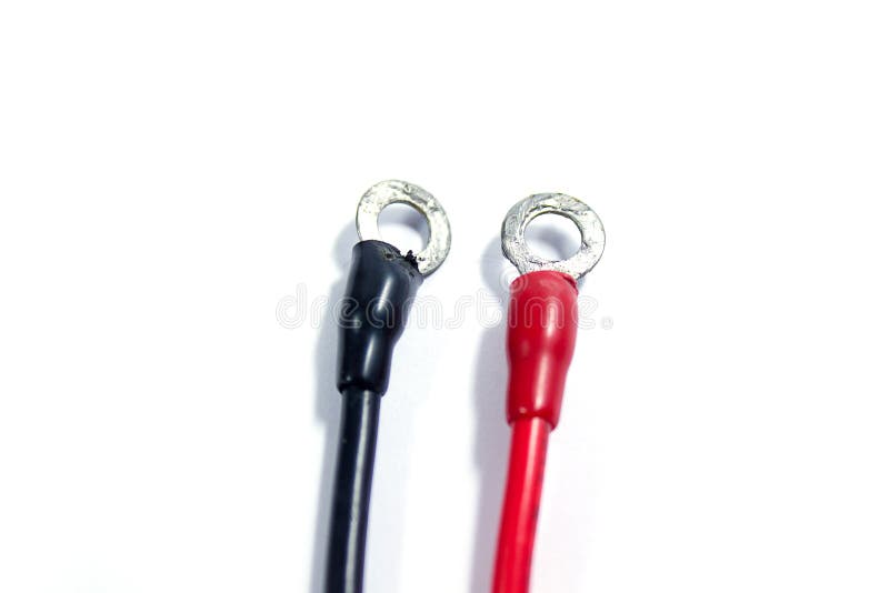 Electronic jumper cables stock image. Image of metal 101701875