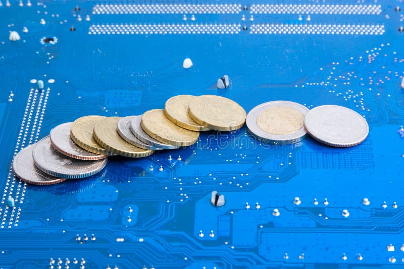 Electronic Money Picture. Image 8141523