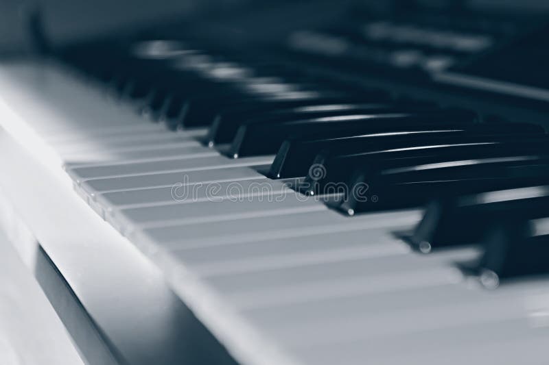 Electronic Musical Instrument. Stock Photo Image of musical, music