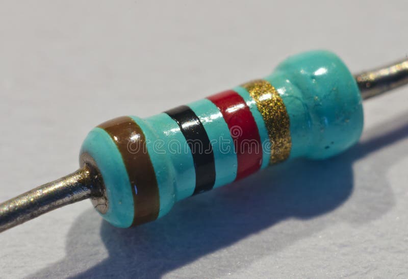 Electronic part resistor stock photo. Image of passive 44149920