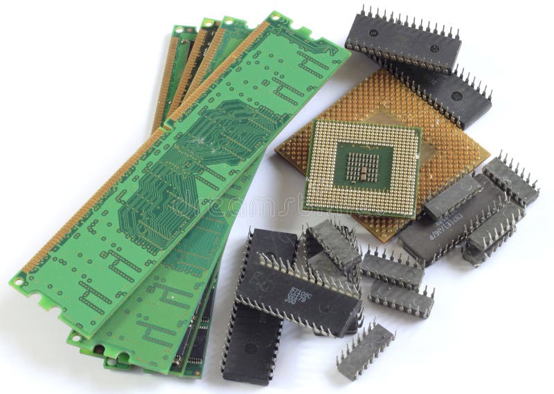 Electronic parts stock photo. Image of memories, electronic 42293142