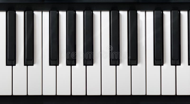 Electronic piano keyboard