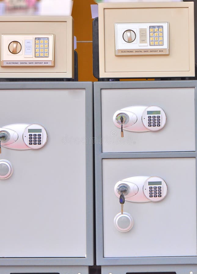 Electronic Safe Deposit Box Stock Photo Image of documents, deposit 21856694