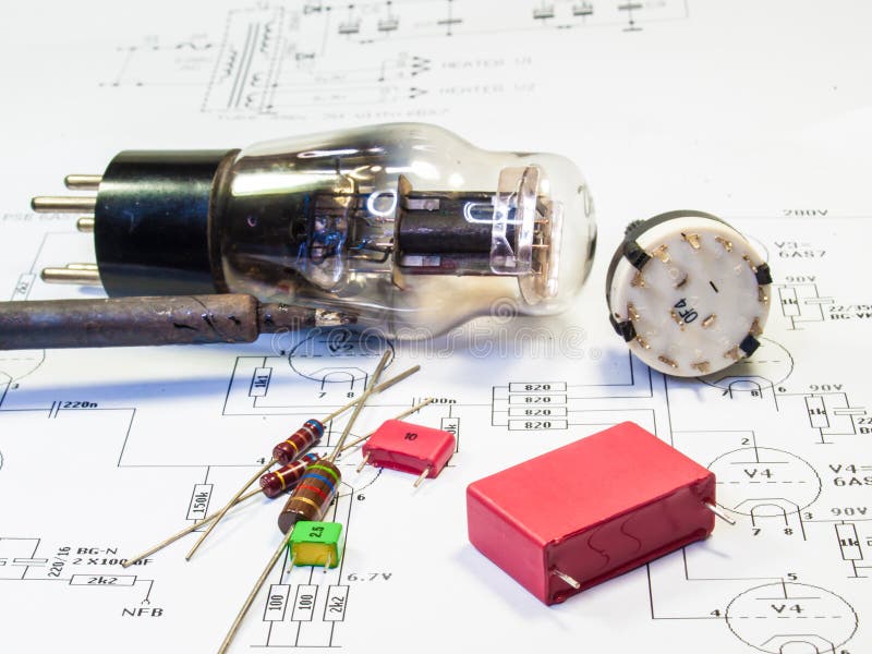 Electronic schematic tube amp