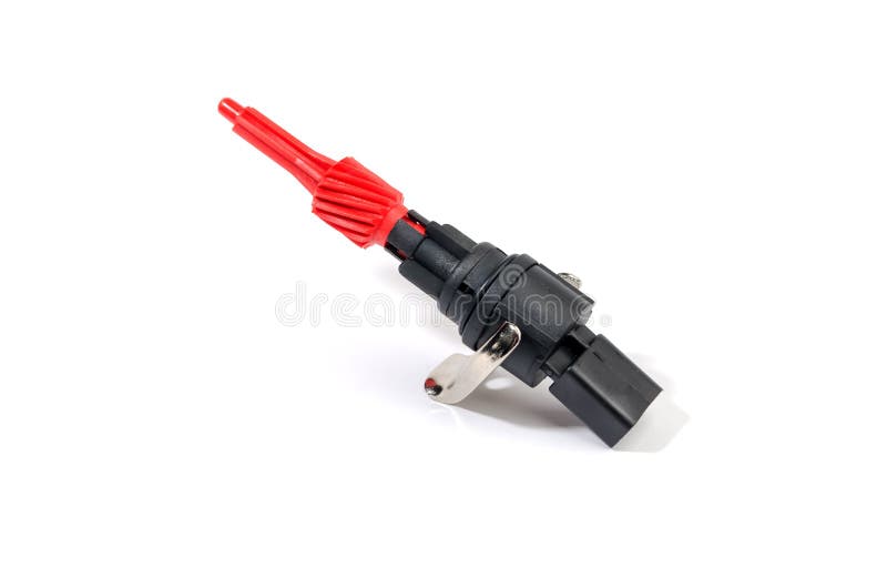 Electronic Speedometer Sensor Spare Stock Photo Image of cord