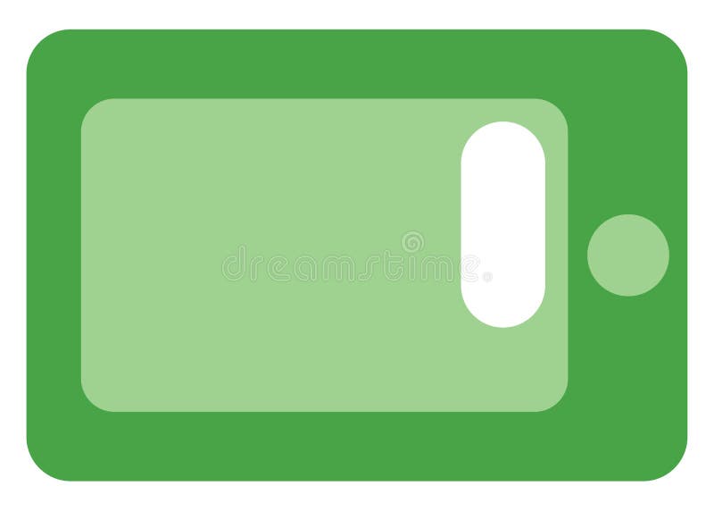 Electronic tablet device, icon royalty free illustration