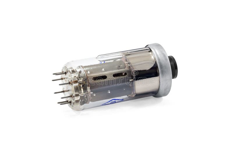 Electronic vacuum tube stock image. Image of component 76682877