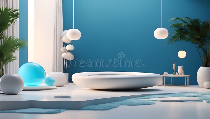 Elegance in Pixels: Our Minimalist Web Masterpiece. Ai Generated Stock