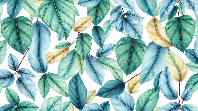 Elegancki Watercolor Botanical Leaf Print A Luxurious Wall Decor for Sophistified Spaces. Wspaniały wydruk liścia akwareli to niesamowity dodatek do każdego domu. Delikatna sztuka botaniczna, przedstawiająca zawiłe wzory liści w miękkich, wyciszonych tonach, przysparza odrobinę piękna natury w pomieszczeniach. Piękne szczegóły i płynne przejścia techniki akwareli tworzą fascynujący efekt wizualny idealny do dodania elegancji do jadalni w pokoju dziennym lub