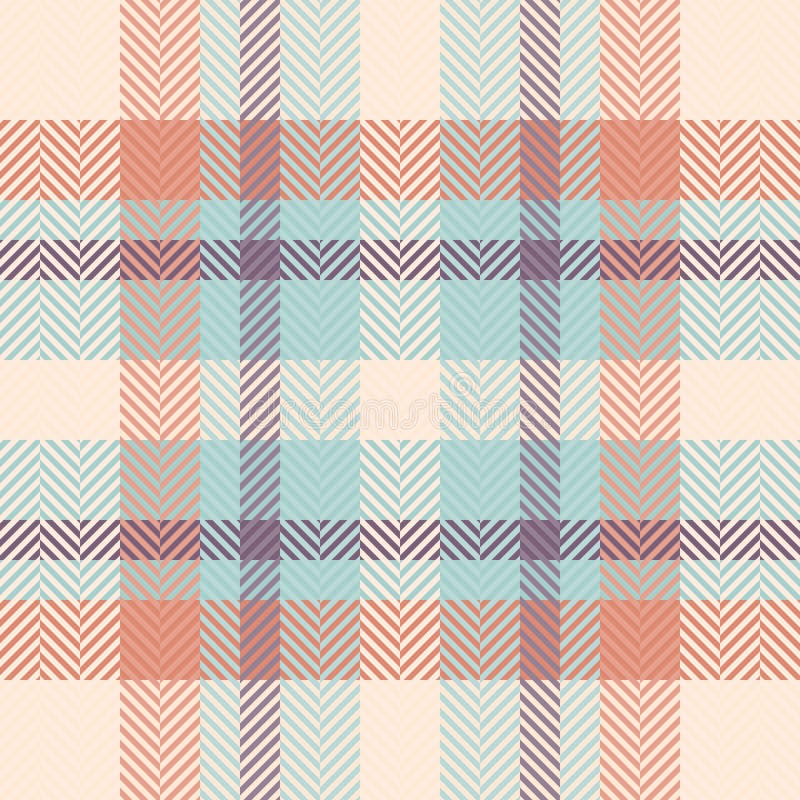 Elegancki wzór płastugi w miękkich pastelowych chatach. Idealne do projektowania tekstyliów, mody lub tła stron internetowych. Ten ilustracji