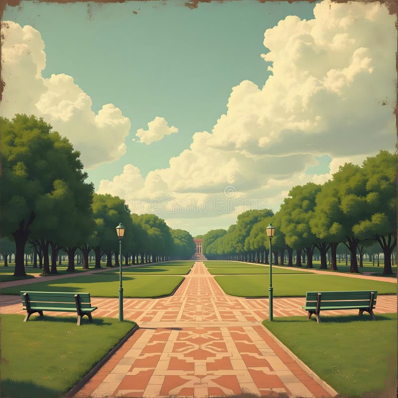 Eleganckie scenariusze zabytkowe z abstrakcyjnymi wzorami ilustracji