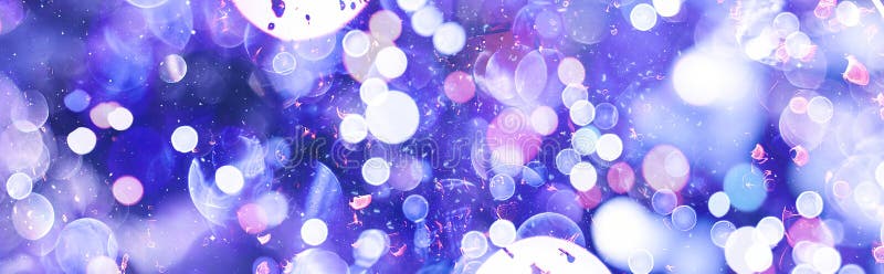 Elegant abstract background with bokeh defocused lights stock images