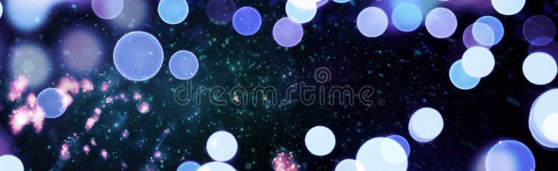 Elegant abstract background with bokeh defocused lights and stars vector illustration