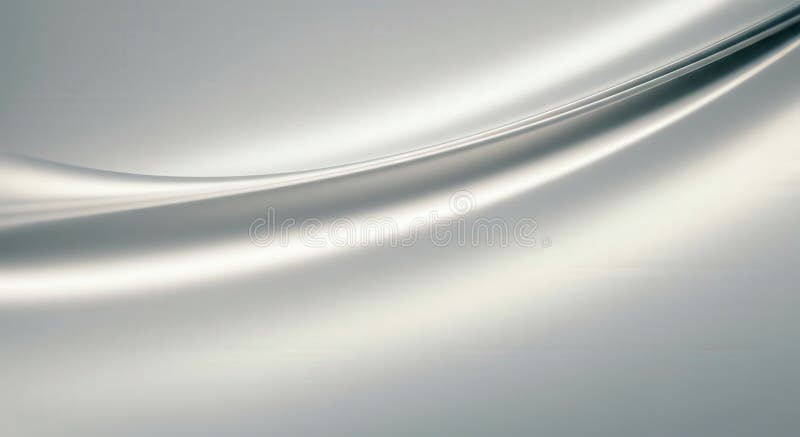Elegant abstract design with metallic curves and gradient for modern art and backgrounds stock image