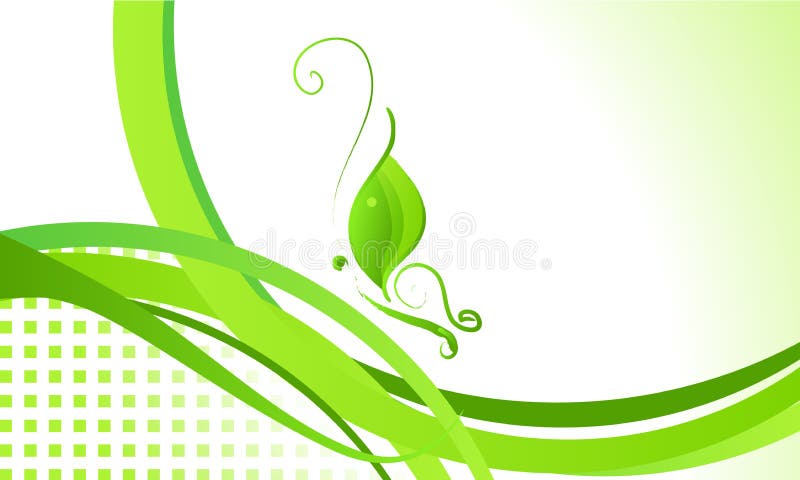 Elegant abstract floral business background royalty free illustration