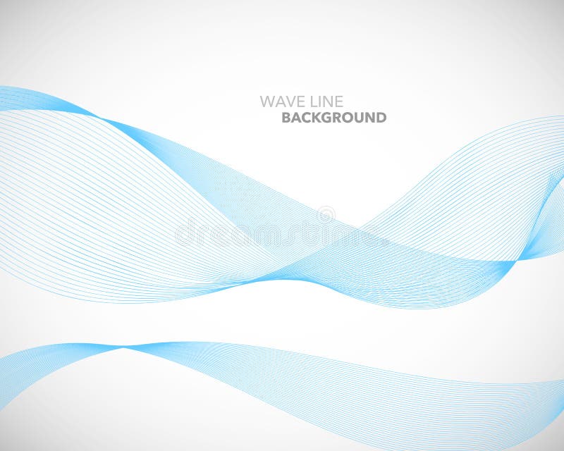A Elegant abstract vector wave line futuristic style background template royalty free illustration