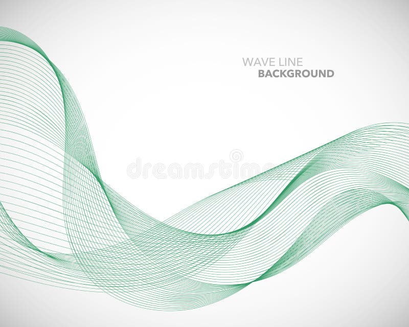 A Elegant abstract vector wave line futuristic style background template vector illustration